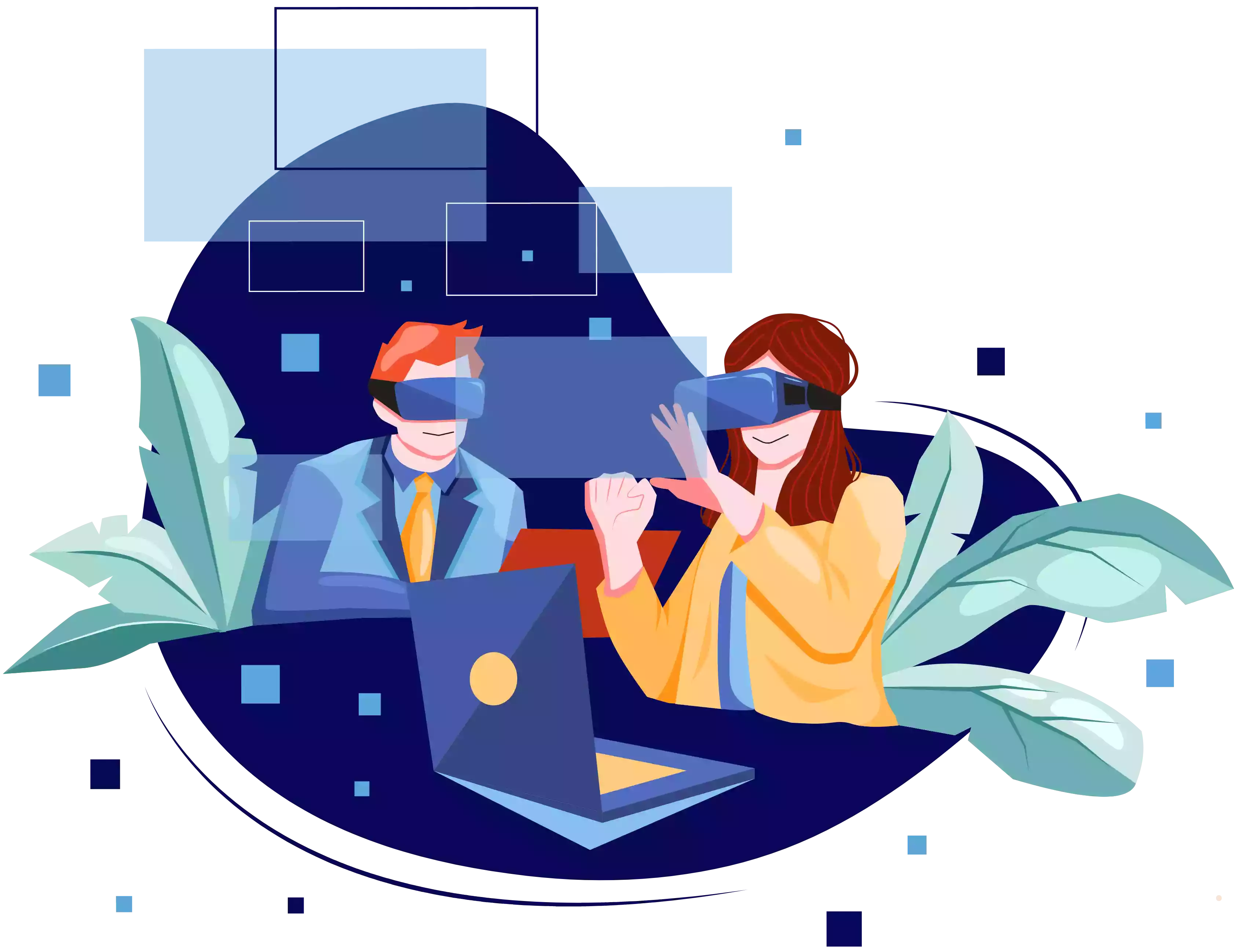 illustration Metaverse